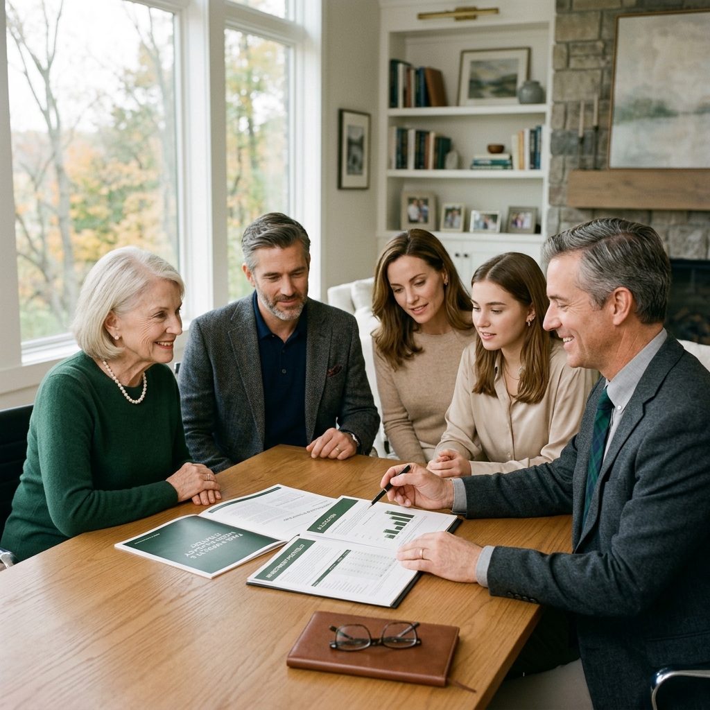Family meetings: structure for wealth conversations